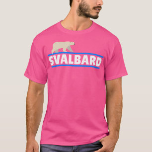 Svalbard Noorwegen Bergen Polar Beren Aurora Ice T-shirt