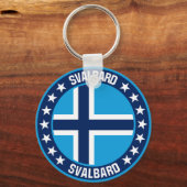 Svalbard Sleutelhanger (Achterkant)