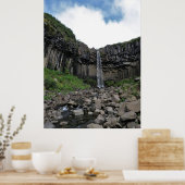 Svartifoss Poster (Keuken)