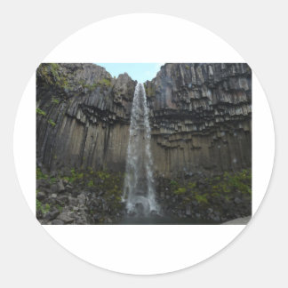 Svartifoss Ronde Sticker