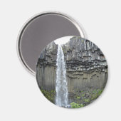 Svartifoss waterval, IJsland Magneet (Voorkant / Achterkant)