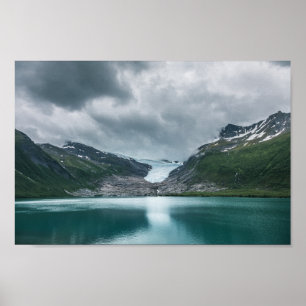 Svartisen Glacier Noorwegen Poster
