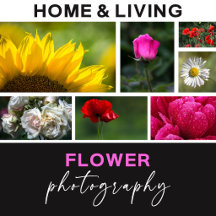 Flower Photography Home & Living