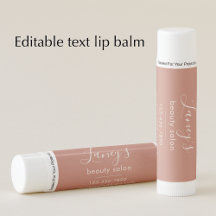 Unique Custom Business Promotional Gift Lip Balm