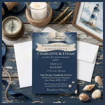 Navy Blue Nautical Wedding | Coastal Ship & Yacht 
