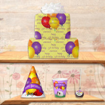 White and Brown Guinea Pig Children's Birthday 