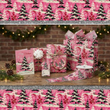 Retro Vintage Christmas: 1950's Pink Xmas