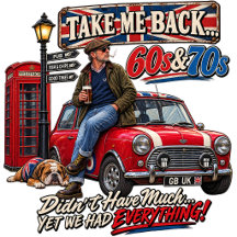 Funny Retro T- Shirts