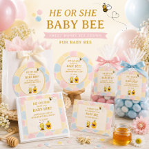 He Or She Baby Bee Gender Reveal