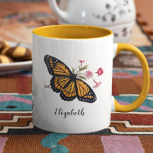 Vintage Monarch Butterfly Office & Back to School