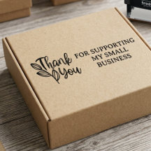 Thank You For Supporting My Small Business