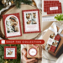 Classic Christmas Heritage Red Plaid Family