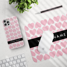 Pink Hearts, Romantic, Your Name