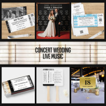 The Main Stage: Music Concert & Festival Wedding