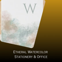 Etheral Watercolor | Stationery & Office