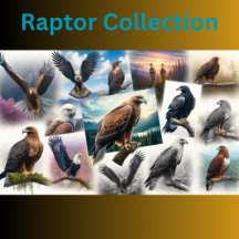 Raptors & Wild Birds Nature Art Collection