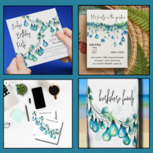 Quirky Garden Blue Green Teal Garden Fairy Lights