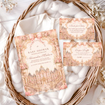 Luxury Rococo Princess Baby Shower