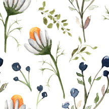 Botanical Home Essentials – Watercolor Wildflower 