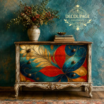 Elegant Ornamental Patterns Decoupage Tissue Paper