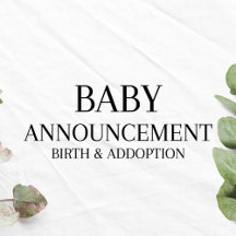 Baby Announcements