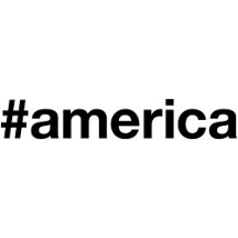 AMERICAN Hashtag Sticker