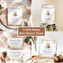 A little Hunny Is On The Way Baby Shower