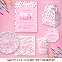 Two Wild Girl 2nd Birthday Party