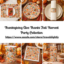 Thanksgiving Give Thanks Fall Harvest Party 