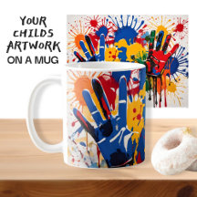 Your child's art on products