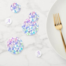 Letter Confetti for Parties