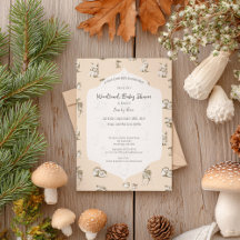 Vintage Woodland Baby Animals