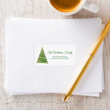 Christmas Address Labels