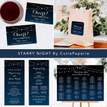 Celestial Starry Night Wedding Collections