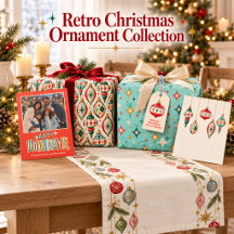 Christmas Holiday Retro Typography