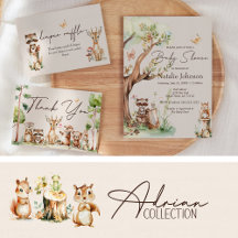 Adrian • Fun Woodland Forest Animals Baby Suite