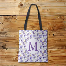 Monogram Tote Bags
