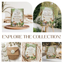 Woodland Baby Shower Forest Animals