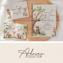 Adrian • Fun Woodland Forest Animals Baby Suite