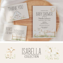 Isabella • Pastel Meadow Farm Animals Baby Suite
