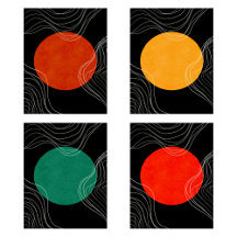 Modern Minimalist Abstract Posters Collection