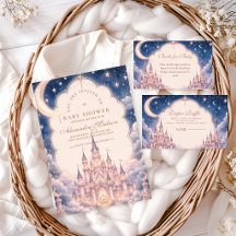 Celestial Princess Castle Baby Shower