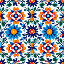 | Mexican Talavera Wrapping Paper |