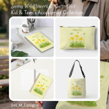 Wildflowers & Butterflies Teens Accessories