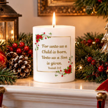 “For Unto Us a Child Is Born” Isaiah 9:6 