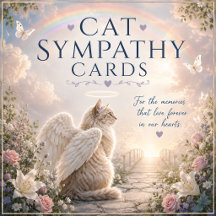 Cat Sympathy Cards Collection