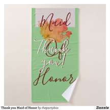 Maid of Honor Gifts