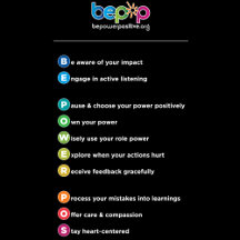 Be Power Positive: 10 Steps women's dark shirts