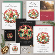 Winter Solstice Wreath Star Holiday Christmas 