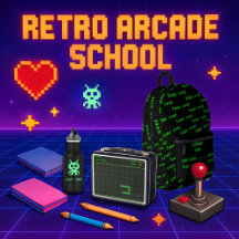  Retro Arcade School Collection